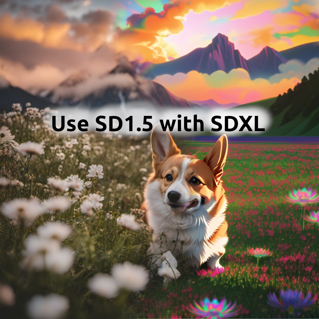 sd1.5 with sdxl